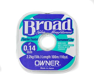 Леска Owner Broad Natural Clear 100м 0,40мм - фото 1