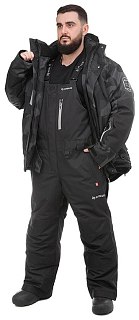 Костюм Nisus Arctic зимний серый черный шелтер - фото 1