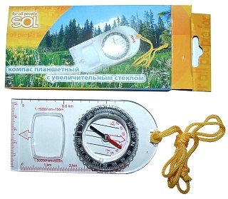 Компас Tramp Lite планшетный с увеличительным  стеклом  - фото 3