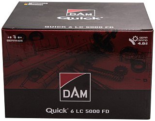 Катушка DAM Quick 6 LC 5000FD 6+1bb - фото 3