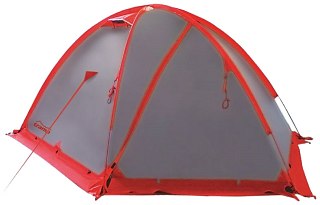 Палатка Tramp Rock 2 V2 серый