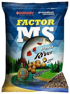 Прикормка Dunaev MS Factor 1кг Река тигровый орех