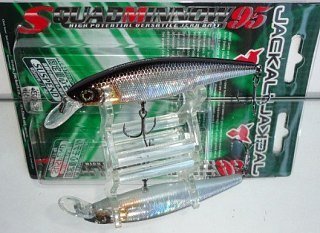 Воблер Jackall Squad Minnow 95 hl silver & black - фото 4