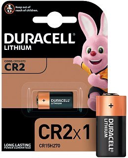 Батарейка Duracell литиевая 3V CR2 1шт - фото 1