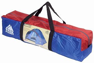 Палатка Trek Planet Vermont 4 синий/красный - фото 10