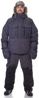 Костюм Grayling Тугур для рыбалки зимний -25 графит - фото 1