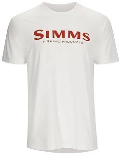 Футболка Simms Logo T-Shirt White 