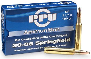 Патрон 30-06Sprg PPU SP 11,7г - фото 2
