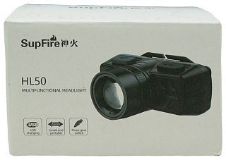 Фонарь Superfire HL50 налобный 300 Lumens - фото 5