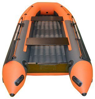 Лодка Boatsman BT320A надувная графитово-оранжевый - фото 5