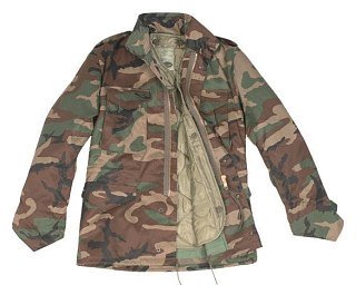 Куртка Mil-tec M 65 woodl  - фото 2