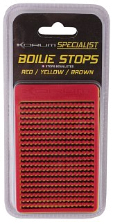 Стопоры Korum Xpert Boilie Red/Yellow/Brown - фото 1