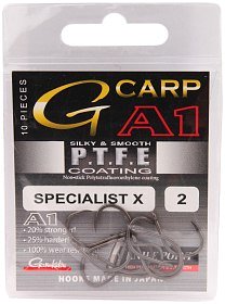 Крючок Gamakatsu A1 G-Carp Specialist X PTFE KP №2 уп.10шт