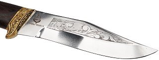 Нож Ладья Варан НТ-23 Р 65х13 рисунок береста - фото 4
