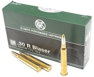 Патрон 30R Blaser RWS 11,9г EVO 1/20 - фото 2