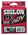 Шнур Sunline Siglon PEх8 ADV multicolor 150м 0,4 5lb
