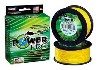 Шнур Power Pro 275м 0,28мм hi-vis yellow