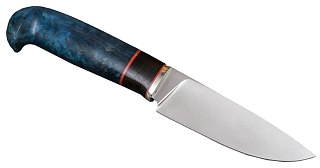 Нож ИП Семин Сокол сталь мельхиор М390 набор стаб.кар.березы - фото 4