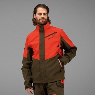 Куртка Harkila Wildboar Pro Wildboar Orange/Willow Green - фото 9