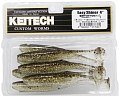 Приманка Keitech виброхвост Easy shiner 4" 417 gold flash minnow 7шт