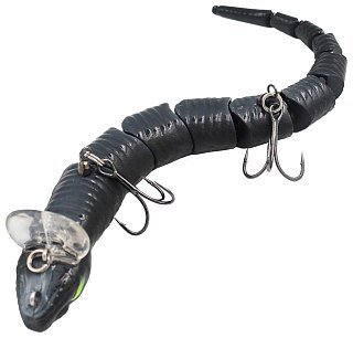 Воблер Savage Gear 3D Snake 20см 25гр Floating 01 black adder - фото 3