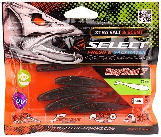 Приманка Select Easy Shad 3" цв. 085 уп 5шт