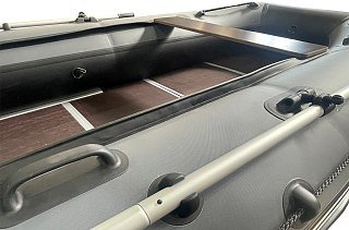 Лодка BigBoat Bering 360К серый - фото 7