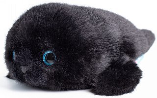 Игрушка Mimis Нерпа блэк черная 25см - фото 1