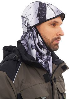 Шлем-маска Huntsman windblock белый лес - фото 8