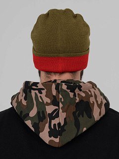Шапка Remington Тight knit brown двусторонняя - фото 4