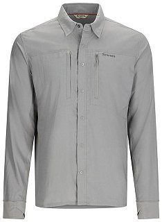 Рубашка Simms Intruder BiComp Fishing Shirt Cinder  - фото 1