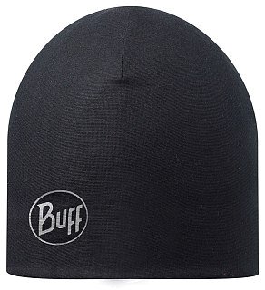 Шапка Buff Microfiber&Polar hat solid black - фото 1