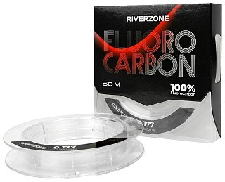 Леска Riverzone Fluorocarbon 50м 0,177мм 3,872lb - фото 5