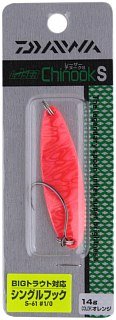 МП Блесна Daiwa Laser Chinook S 14гр orange