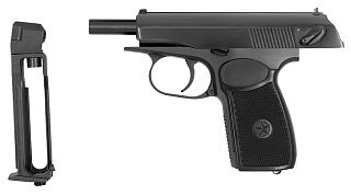 Пистолет Макаров PM 4,5 металл - фото 3