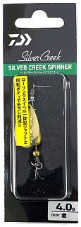 Блесна Daiwa Silver creek spinner 4гр gold - фото 4
