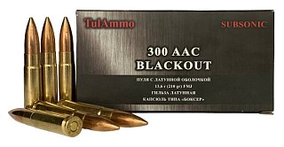 Патрон 300AAC Blackout ТПЗ 13,6 латунь