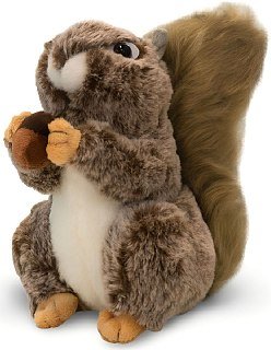 Игрушка Mimis Белка с орехом 20 см  - фото 1