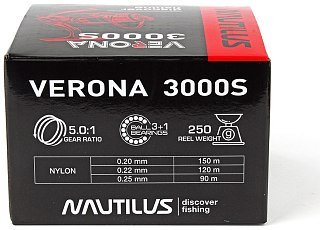 Катушка Nautilus Verona 3000S Com - фото 12