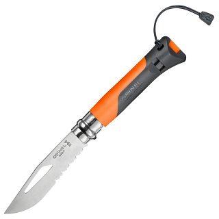 Нож Opinel Outdoor 8VRI складной 8,5см оранжевый