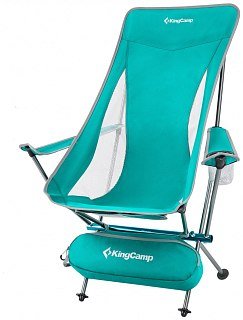 Кресло King Camp Ultralight Arm сталь голубой