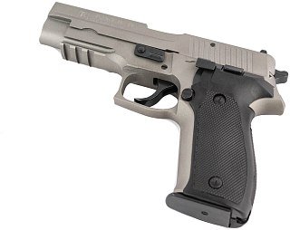 Пистолет Техкрим Р226Т ТК-Pro 10х28 SIG-Sauer silver ОООП - фото 9