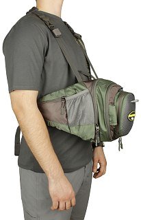 Сумка Riverzone Chest Lumbar Bag jacquard поясная - фото 6