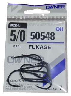 Крючки Owner одинарные 50548 №5/0