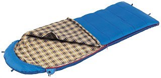 МП Спальный мешок BTrace Duvet Правый, Правый,Серый/Синий