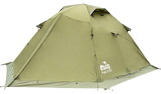 Палатка Tramp Peak 3 V2 зеленый