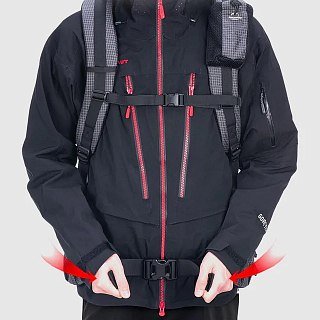 Рюкзак Naturehike Rock hiking dyneema fabric black 60+5л - фото 7