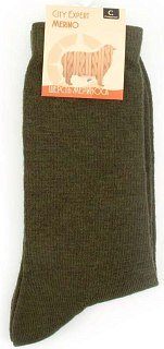 Носки Следопыт City expert Merino haki  - фото 6