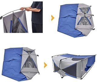 Палатка King Camp Marasusa II синий/серый - фото 3