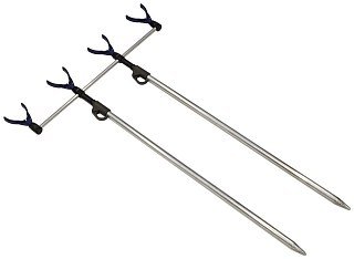 Комплект Три Кита БУЗ БАР на 4 удилища 2 алюм. стойки 75-125см